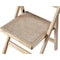 Isl Furnishings Ibiza Rattan Modern Folding Chair 2, Natural, PR CH51DC-2PK-NATURAL - alternate 4